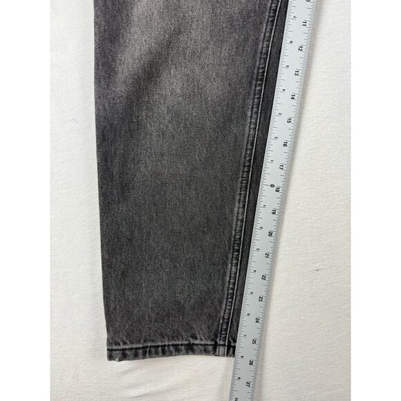 Top Shop Women's Mom Jeans Skinny Leg High Rise Five Pockets Gray Size W32XL30 - Picture 7 of 10